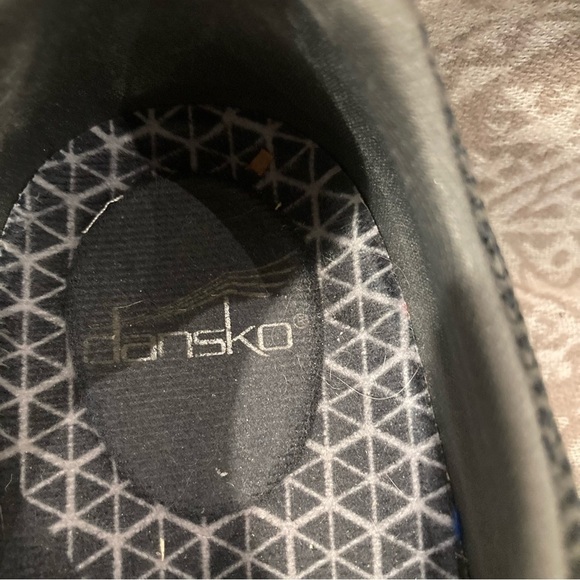 DANSKO PROFESSIONAL SZ 41 Paisley Slip Resistant  Vibram Sole Lace Up Sneakers - Picture 5 of 11